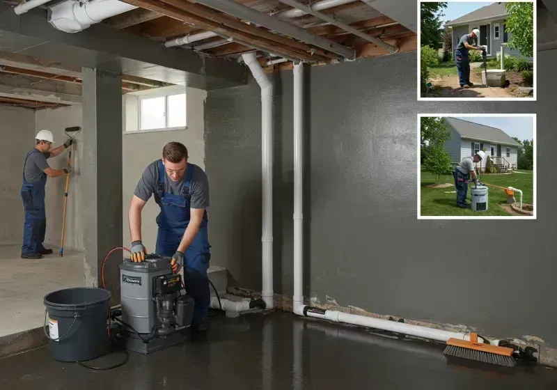 Basement Waterproofing and Flood Prevention process in Wendell, NC